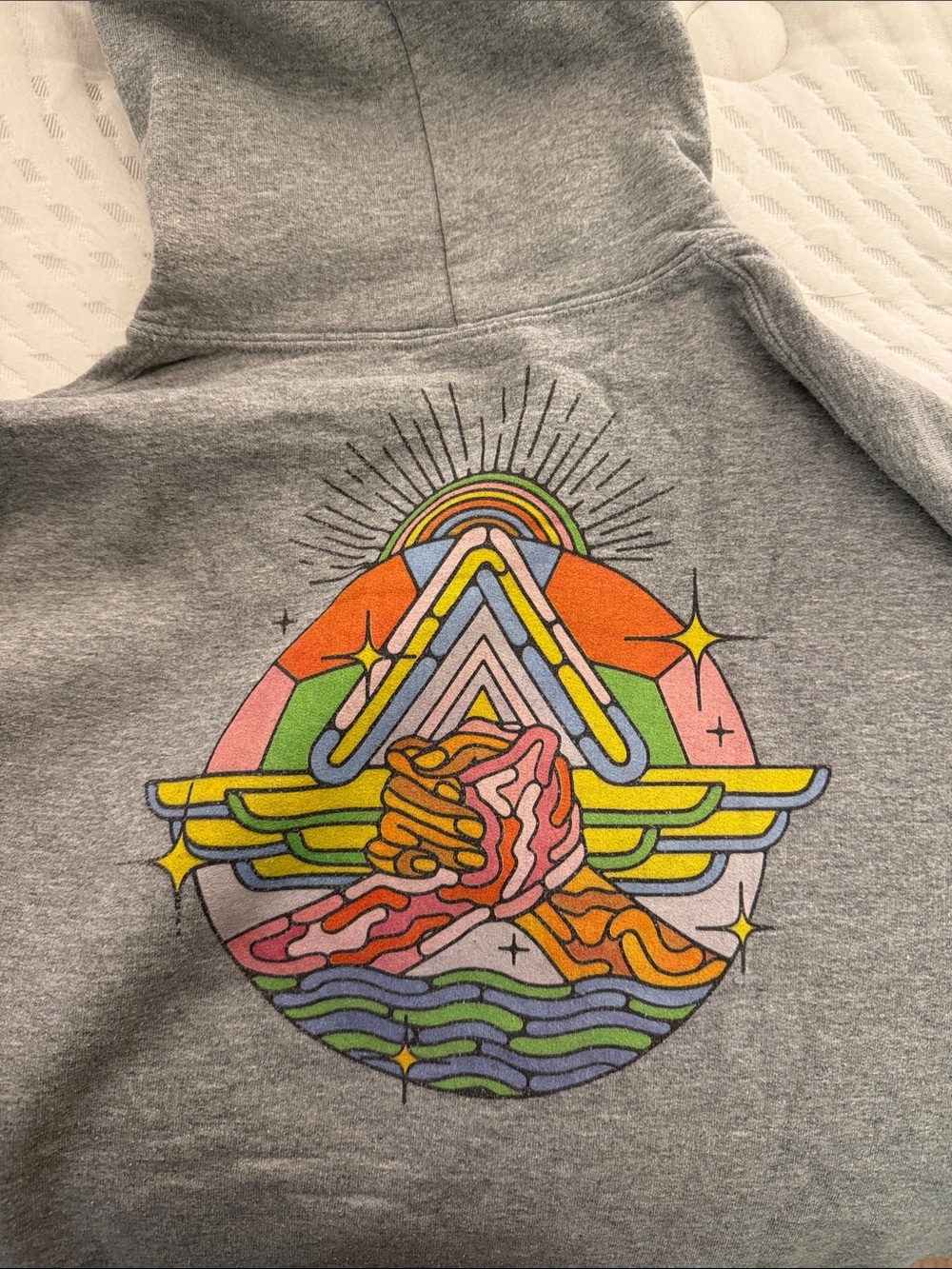 Limited Edition Angel City FC Grey Hoodie (Unisex) - Picture 2 of 3